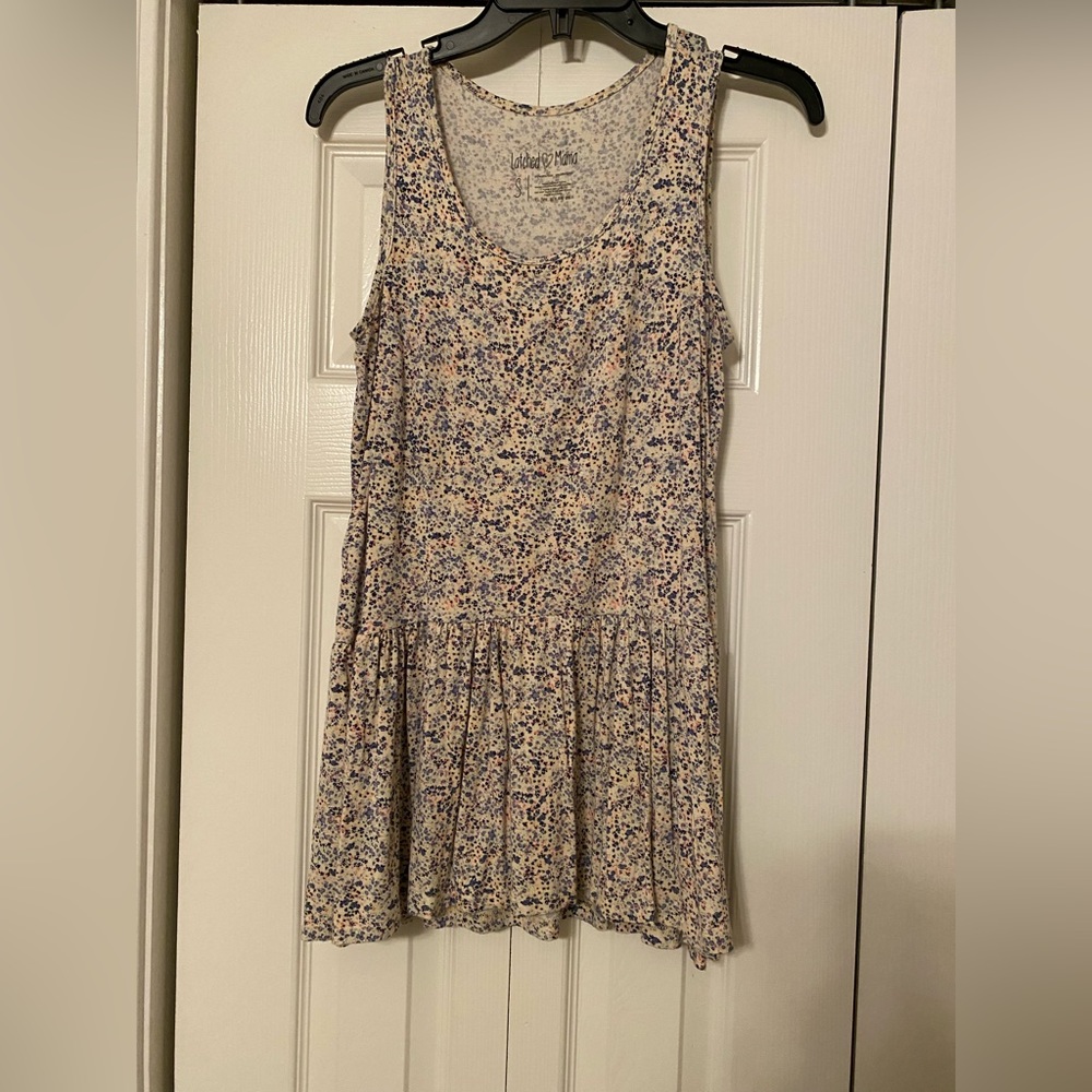 Latched Mama ditsy floral tank